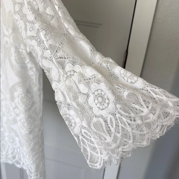 White Lace Top by Karl Lagerfeld - Picture 3 of 3